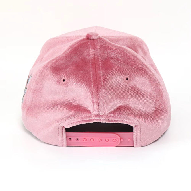 “Velvet Rose” A Frame Hat
