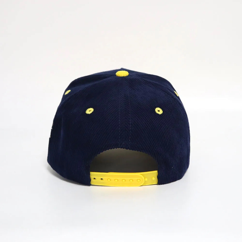 “Blue Flame” A Frame Hat