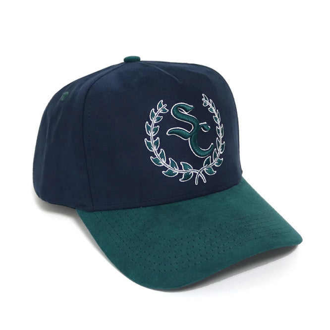 “Blue Emerald” A Frame Hat