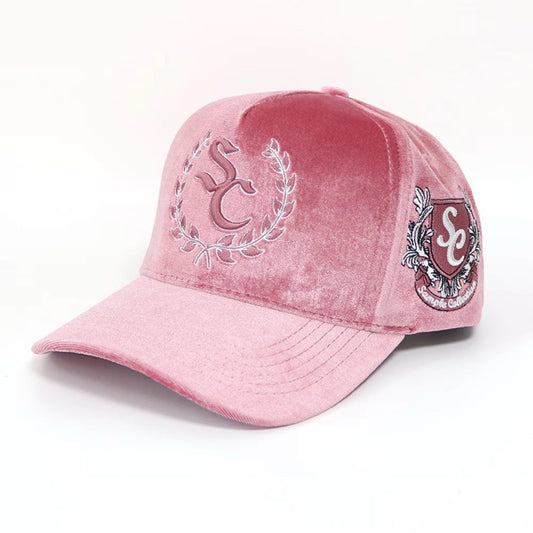 “Velvet Rose” A Frame Hat